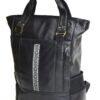 Pure leather tote cum backpack with mini saipikhup inspired tape - Image 4