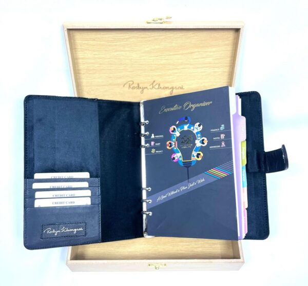 Planner/Organiser with Wooden Gift Box - Image 2