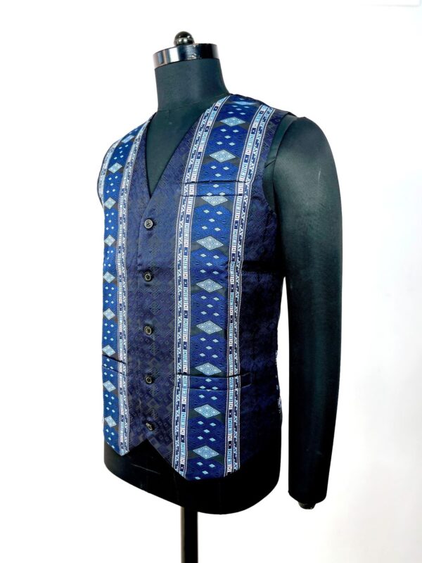 Saipikhup Waist Coat with back motif