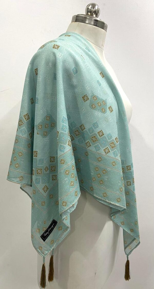 DIGITAL PRINTED HANDKERCHIEF SCARF