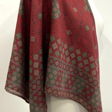 DIGITAL PRINTED HANDKERCHIEF SCARF