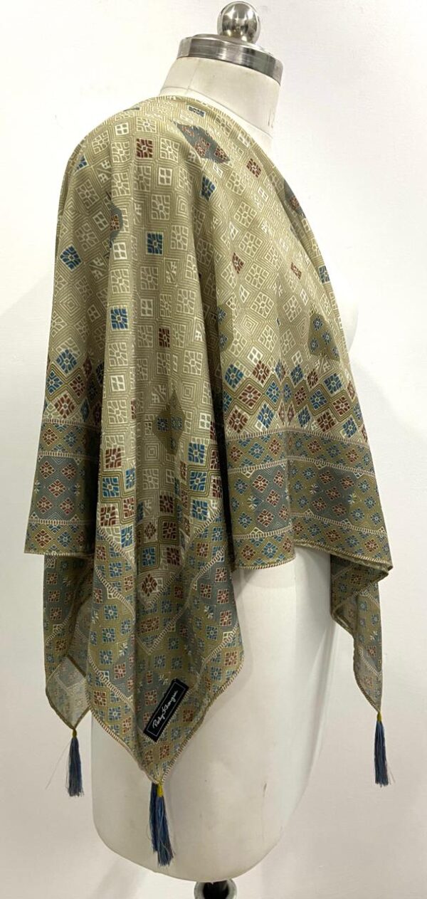 DIGITAL PRINTED HANDKERCHIEF SCARF