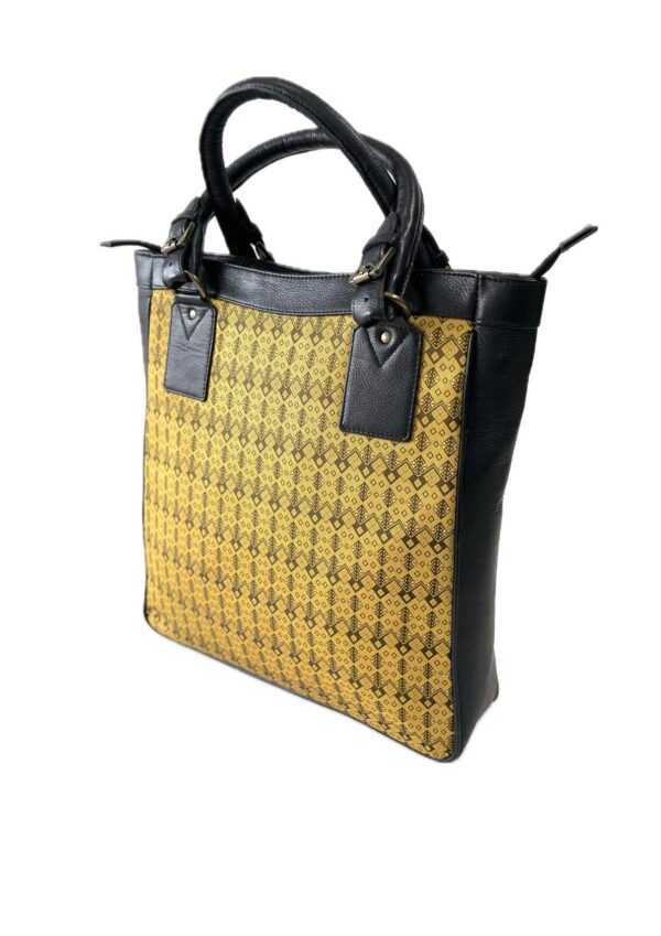 Ladies Self Textured Shoulder Bag