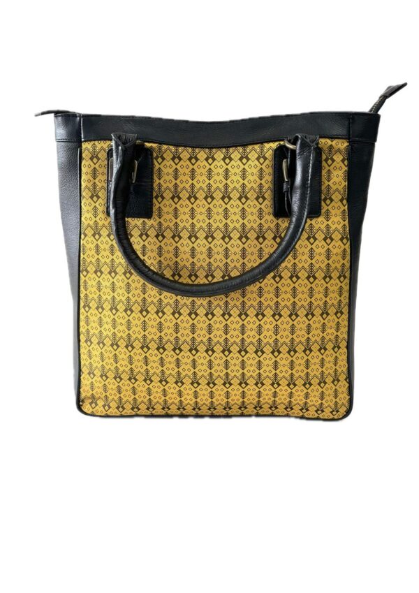 Ladies Self Textured Shoulder Bag - Image 2