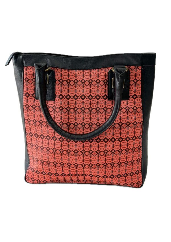 Ladies Self Textured Shoulder Bag - Image 2