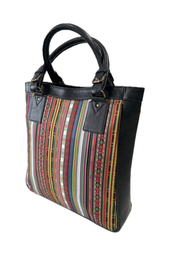 Ladies Shoulder Bag in Kuki-Zo motif
